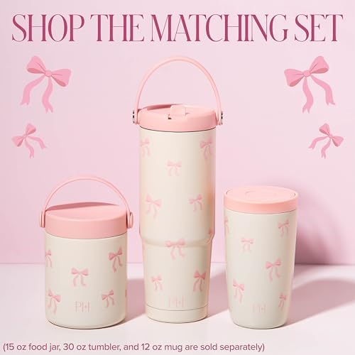 Paris Hilton Double Wall Stainless Steel Food Jar, Vacuum Insulated