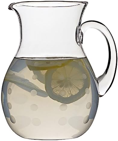 Mikasa Cheers Glass Beverage Pitcher, 3.25-Quart
