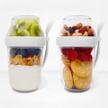 Felli On the Go Yogurt Parfait Snack Cup 12 oz with Spoon & Lid, 100%