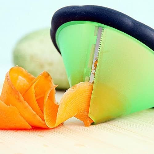 2-in-1 Spiral Funnel Flower Roller and Carrot Grater