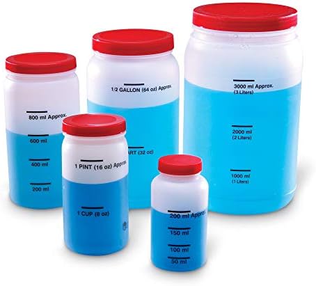 Learning Resources Classroom Liquid Measuring Set
