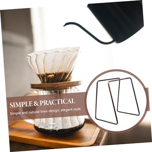 Metal Filter Cup Holder Coffee Dripper Stand for Home Countertop