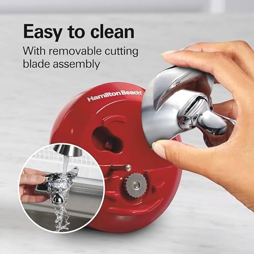 Hamilton Beach Walk 'n Cut Electric Can Opener for Kitchen, Use On Any