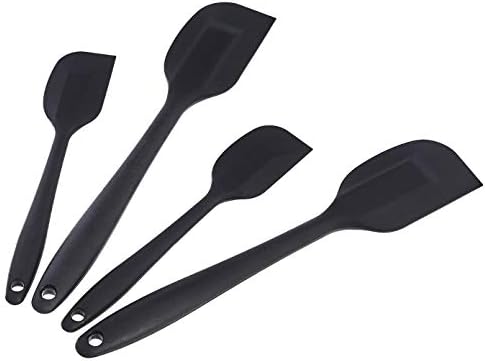 Amazon Basics Non-Stick Heat Resistant Silicone Spatula Set