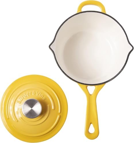 Larder & Vine 21 Piece Cookware Set (Limoncello) | Dutch Oven, Utensil