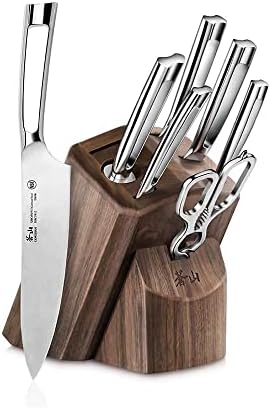 Cangshan N1 Series 8-Piece Knife Block Set, Walnut