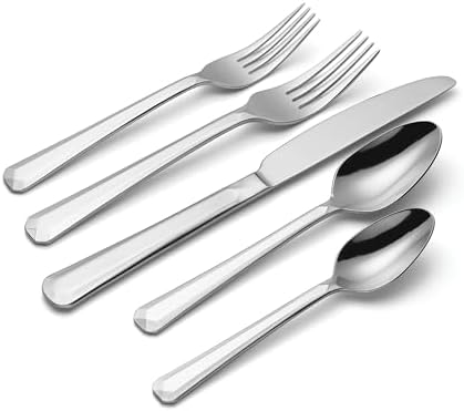Oneida Chroma 65 Piece Fine Flatware Set, Service for 12, 18/10
