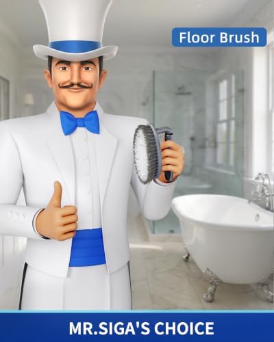MR.SIGA Bathroom Shower Scrub Brush
