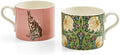 Spode Morris & Co 12oz Mugs, Set of 2 (Pimpernel & Forest Hare)