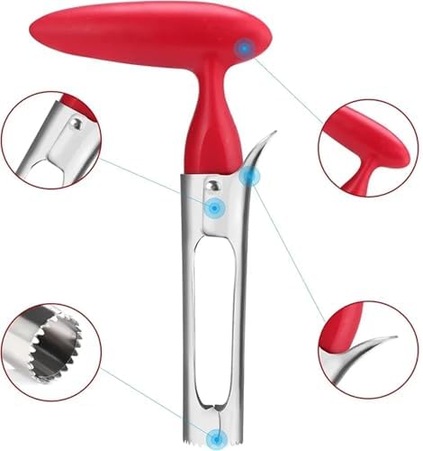 Apple Core Remover 4PCS Apple/Pear Core Remover - Premium Stainless