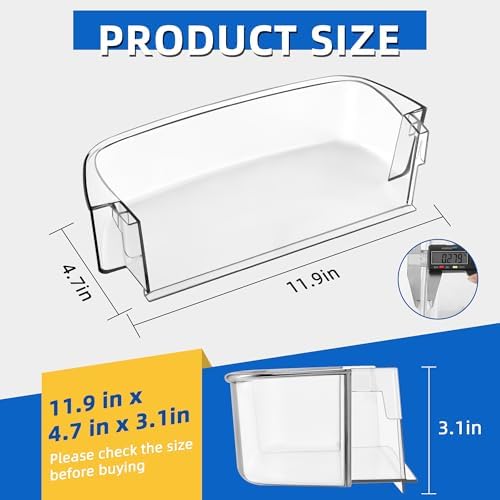 WPW10430639 W10324876 Freezer Refrigerator Door Shelf Bin Compatible