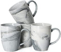 14 OZ Marble Coffee Mugs, M067 Novelty Marble Ceramic Cup for Home and