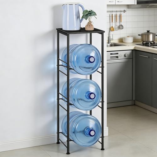 OYEAL Water Jug Holder Stand 5 Gallon Water Bottle Holder Organizer