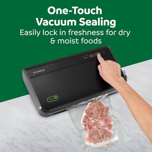 FoodSaver Vacuum Sealer Machine with Automatic Bag Detection