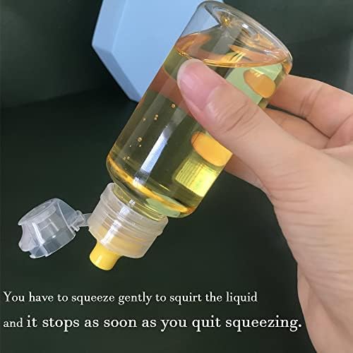 4pcs Mini Honey Squeeze Bottle Refillable Condiment Container
