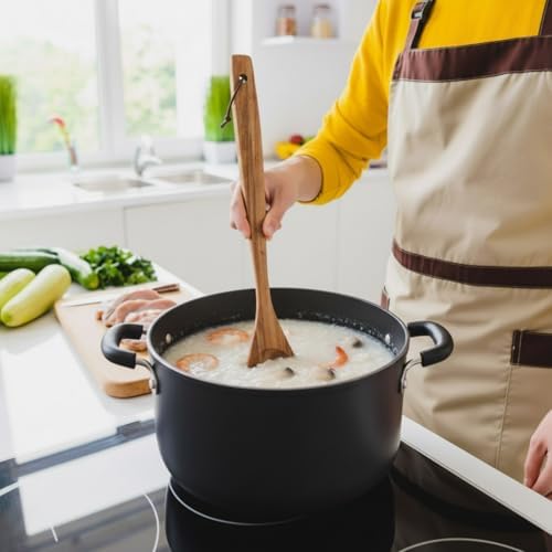 FillTouch 24 Inch Large Wooden Spoon for Cooking