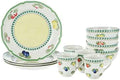 Villeroy & Boch French Garden Dinnerware Set, Multicolor, 12 Piece