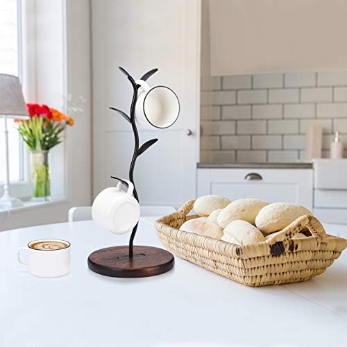 ALLCENER Mug Holder, Countertop Mug Tree, Coffee Mugs & Tea Cup