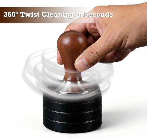 54 mm Coffee Tamper Clean Mat Barista Espresso Tamper Mat Built-in