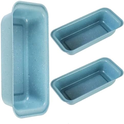 3-Pack Nonstick Loaf Pan, 9x4 in Nonstick Carbon Steel Bread Pans