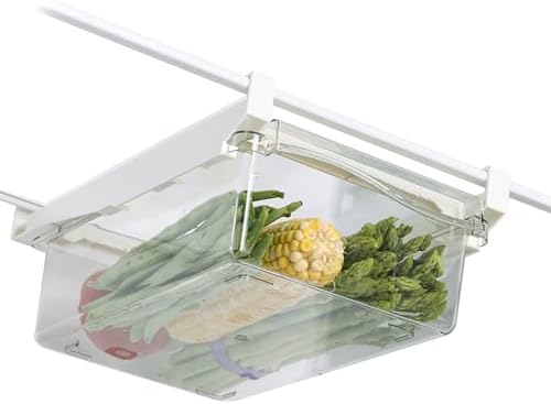 AMONIDA Refrigerator Storage Container Fridge Drawer Organizer Food