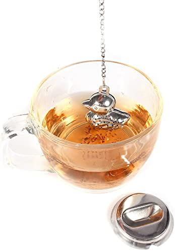Stainless Steel Tea Infuser Filter Herbal Duck Shape for Home Kitchen