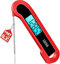 0.3 Sec Instant Read Digital Meat Thermometer, Red