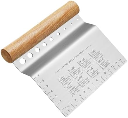 ALLTOP Dough Bench Scraper/Cutter/Chopper, 1 Pack