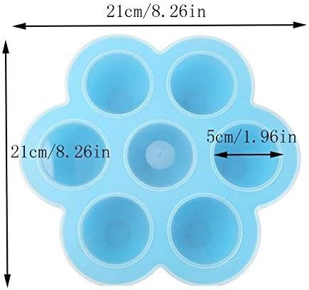 2 Pack Silicone Egg Bites Mold for Instant Pot Accessories - Fits