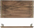zaizai Wood Serving Platters, Plate Serving Tray, with Stylish Natural