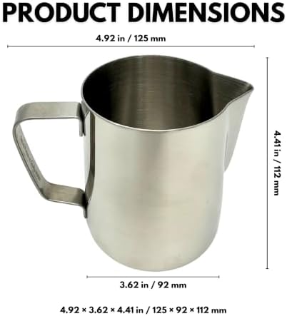 Rattleware 20oz Stainless Steel Latte Art Pitcher