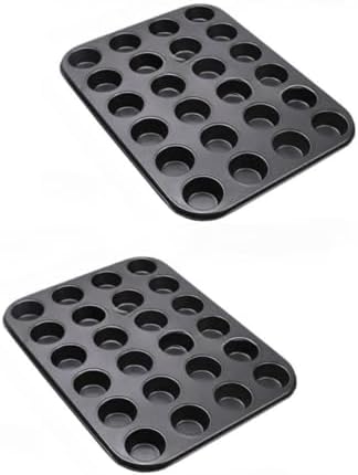 48-Cup Mini Muffin Pan, Carbon Steel Nonstick