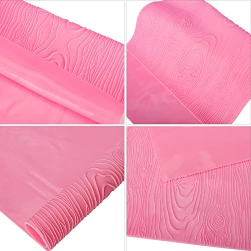 Beasea Silicone Lace Mold for Cakes, 17 x 9 Inches, Pink