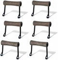 Serving Tray Handles, Wood and Metal Side Fixing Handles for