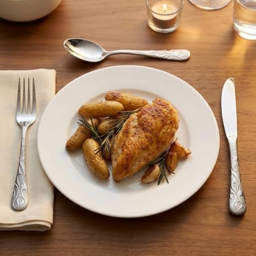 Liberty Tabletop Flame 65pc Set Service for 12 18/10 Stainless Steel