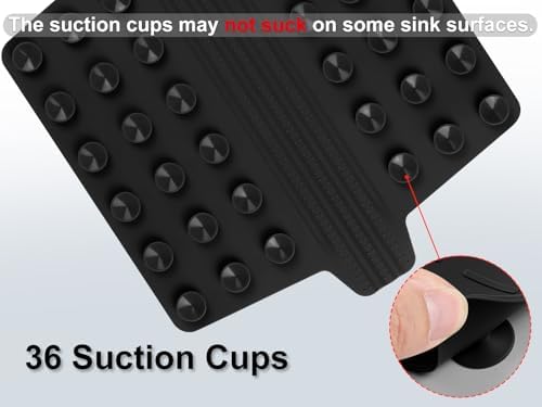 Sink Saddle Kitchen Sink Mat, Silicone