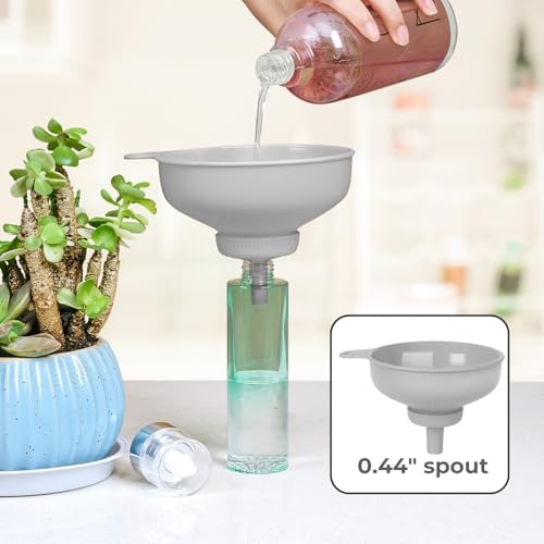 Wide Mouth Kitchen Funnel, Food Grade Plastic Cooking Canning Funnel