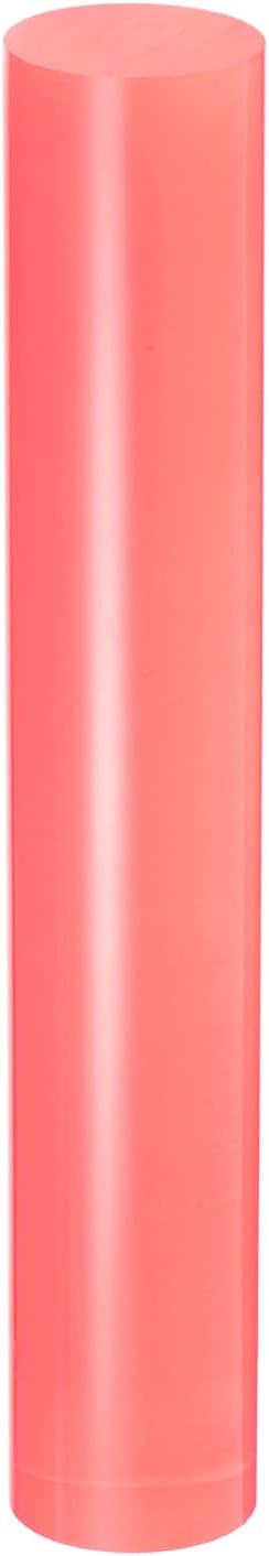 HARFINGTON Acrylic Clay Roller 6 Inch x 1 Inch Solid Non-Stick Plastic Round by HARFINGTON