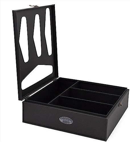 AuldHome Design Enamelware Kitchen Bag Organizer (Black), Farmhouse