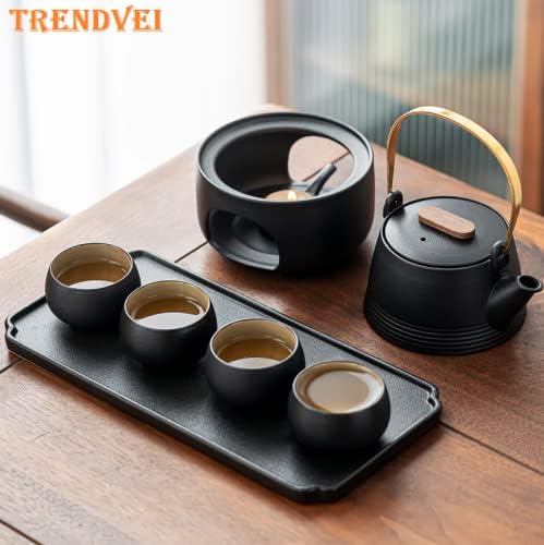 Japanese Coarse Pottery Teapot Warmer, Chinese Kungfu Accessory for
