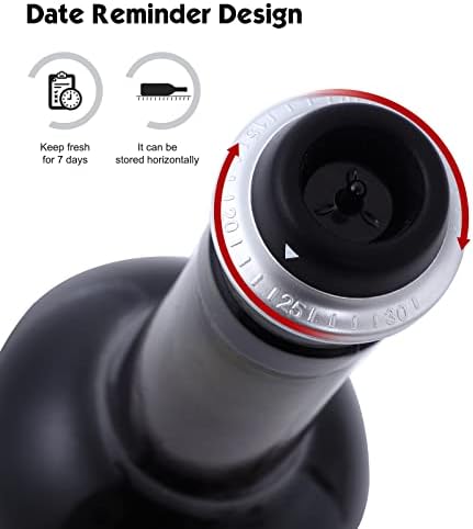 Electric Wine Pump Set, Wine Saver Pump Vacuum Stoppers