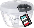 Cambom 550ml Manual Food Chopper, White