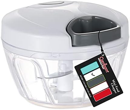 Cambom 550ml Manual Food Chopper, White
