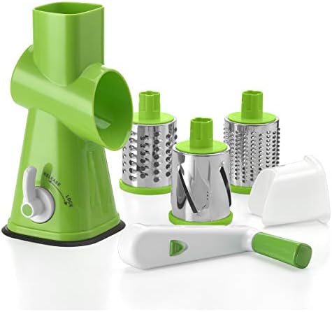 Cuisinart Fresh Slice Rotary Drum Grater, 3 Stainless Steel Drums