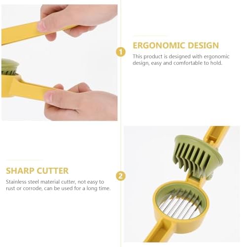 Portable Egg Slicer Multi-use Fruit Slicers Kitchen Slicing Tool Xmas
