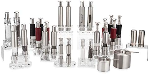 Grind Gourmet Pump & Grind Salt and Pepper Grinder Set