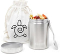 ecozoi Stainless Steel Insulated Food Jar, 12 Oz, with Spork and