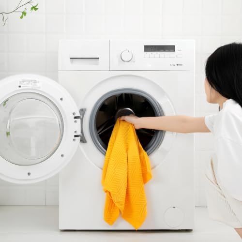 Cotton Kitchen Towels Set, 16" x 26" Dish Towels for Kitchen, 4 Pack
