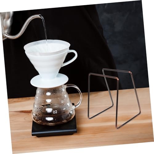 Metal Filter Cup Holder Coffee Dripper Stand for Home Countertop