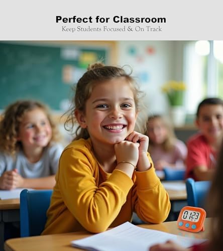 Digital Magnetic Countdown Timer for Classroom
